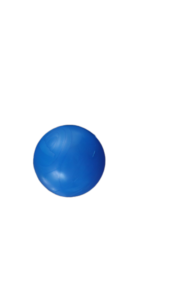 Pelota azul